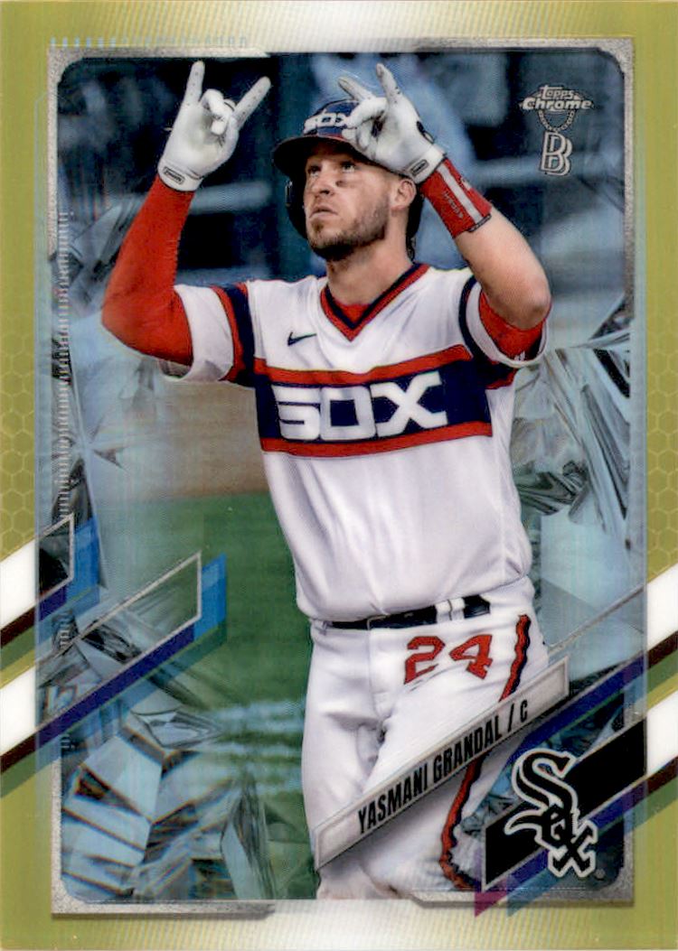 2021 Topps Chrome Ben Baller Gold Refractors #185 Nick Senzel