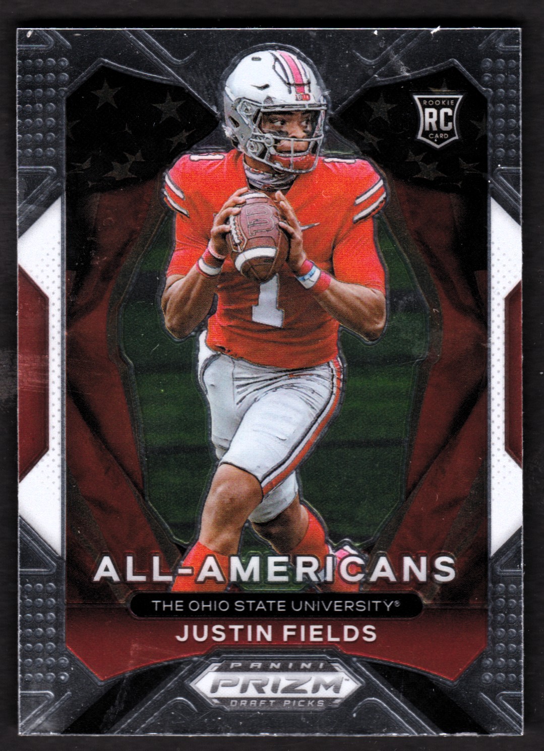 JOSH ALLEN 2021 PRIZM DRAFT PICKS #4 RED  