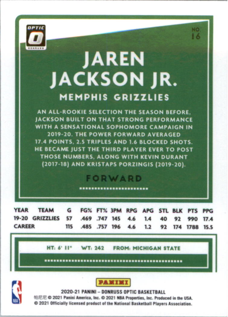 2020-21 Donruss Optic Basketball Card Pick (Base) - Bild 33 von 401