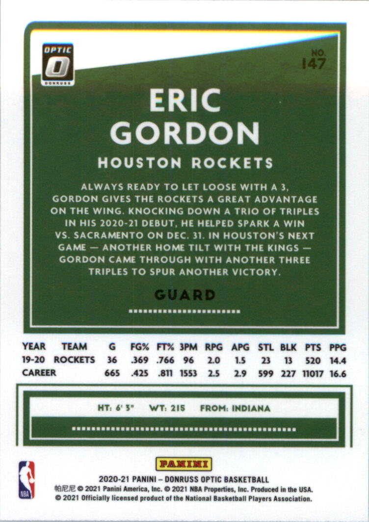 2020-21 Donruss Optic Basketball Card Pick (Base) - Bild 295 von 401
