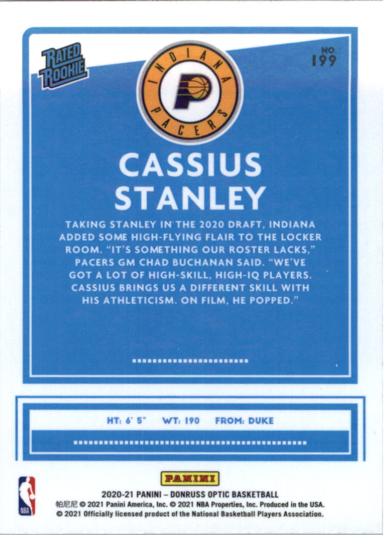 2020-21 Donruss Optic Basketball Card Pick (Base) - Bild 399 von 401
