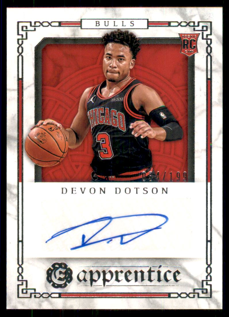 2020 Panini Prizm Draft Picks Silver Devon Dotson ROOKIE #72 PSA