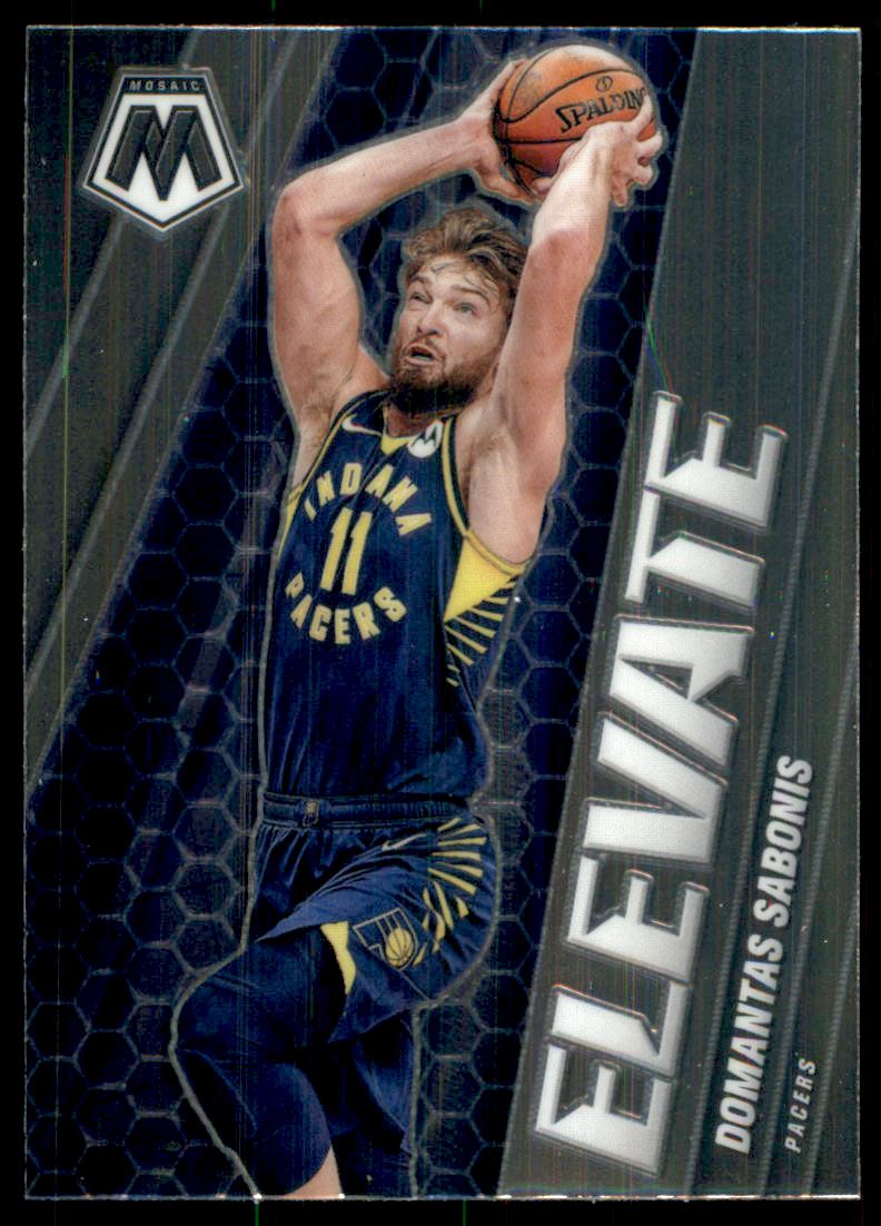 2020-21 Panini Mosaic Elevate #6 Domantas Sabonis
