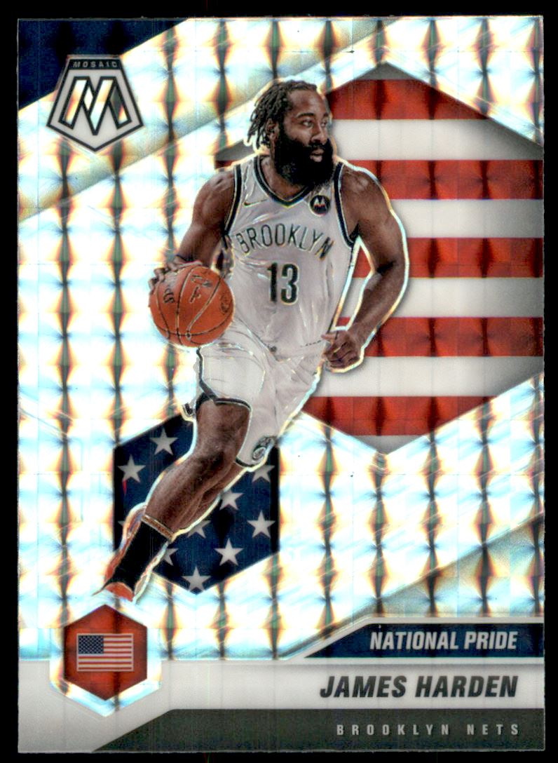 2020-21 Panini Mosaic Mosaic #256 James Harden