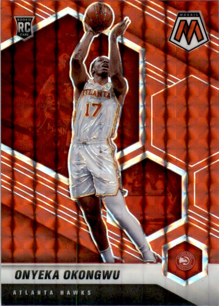 2020-21 Panini Mosaic Mosaic Red #225 Onyeka Okongwu
