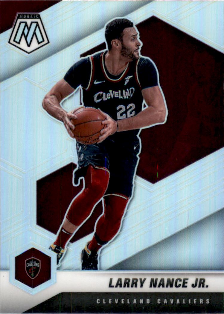 2020-21 Panini Mosaic Silver #91 Larry Nance Jr.