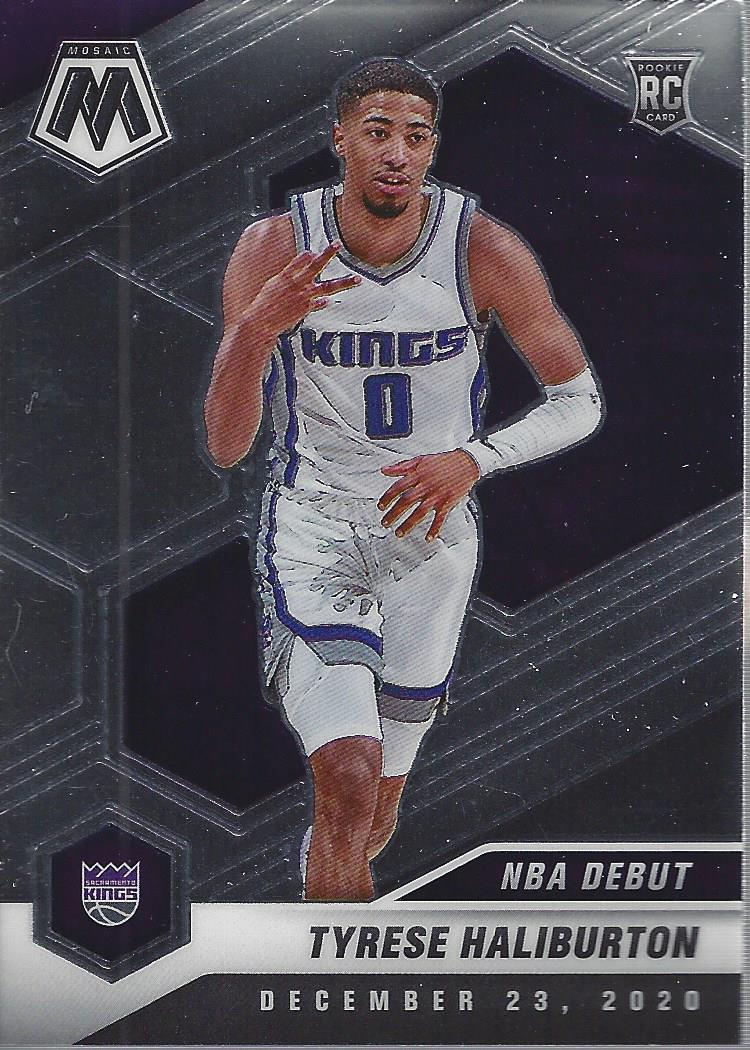 2020-21 Panini Mosaic #264 Tyrese Haliburton - NM-MT