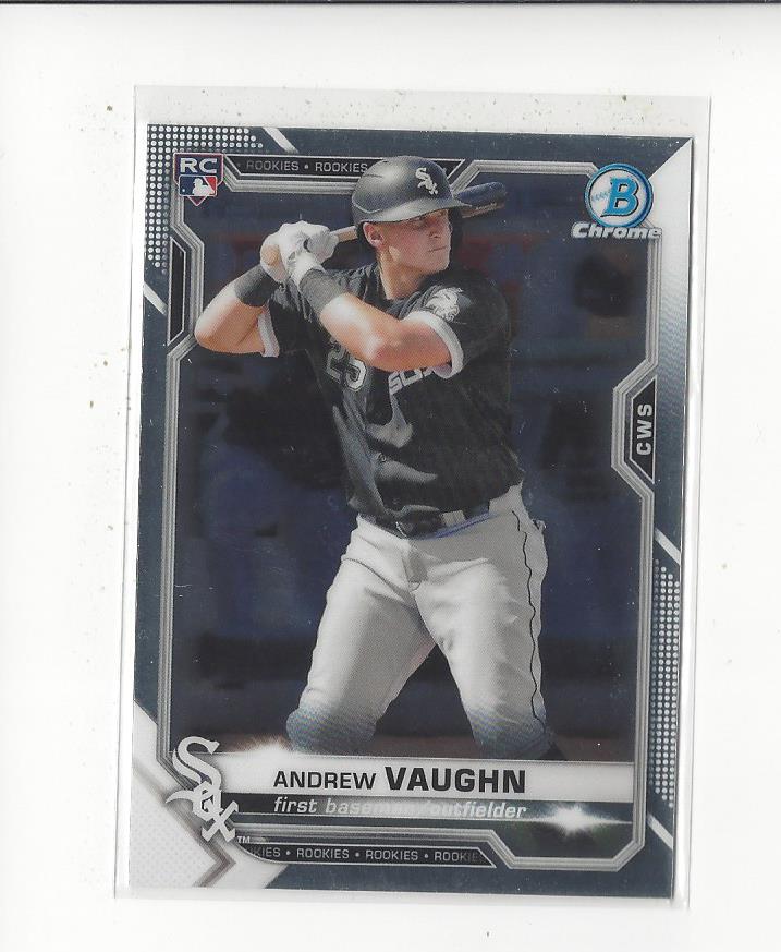 2021 Andrew Vaughn RC Rookies White Sox - You Choose