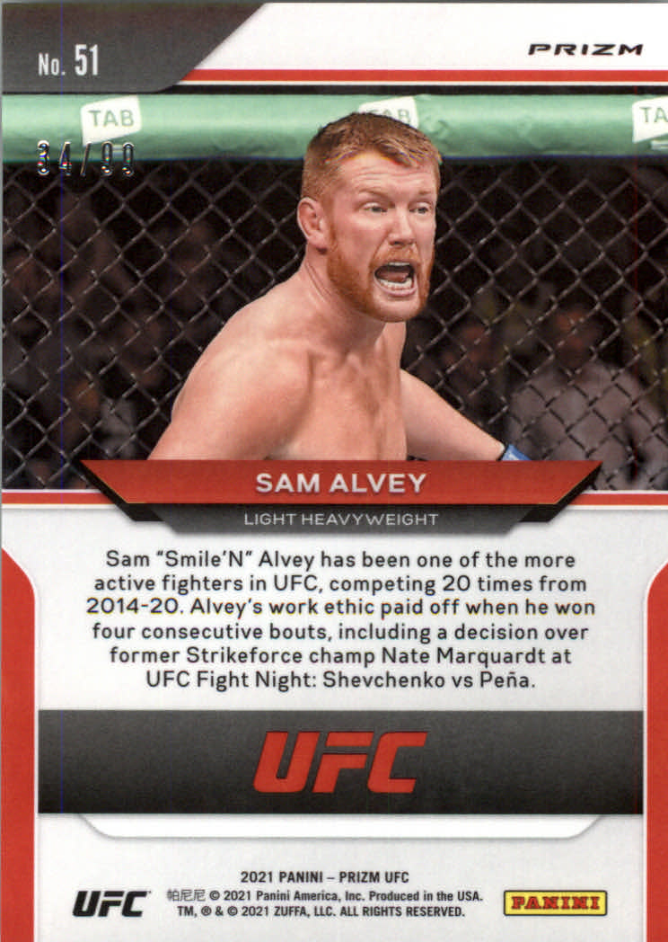 2021 Panini Prizm UFC Prizms Premium Box Set Trading Cards Card Pick (Inserts) - Picture 65 of 269