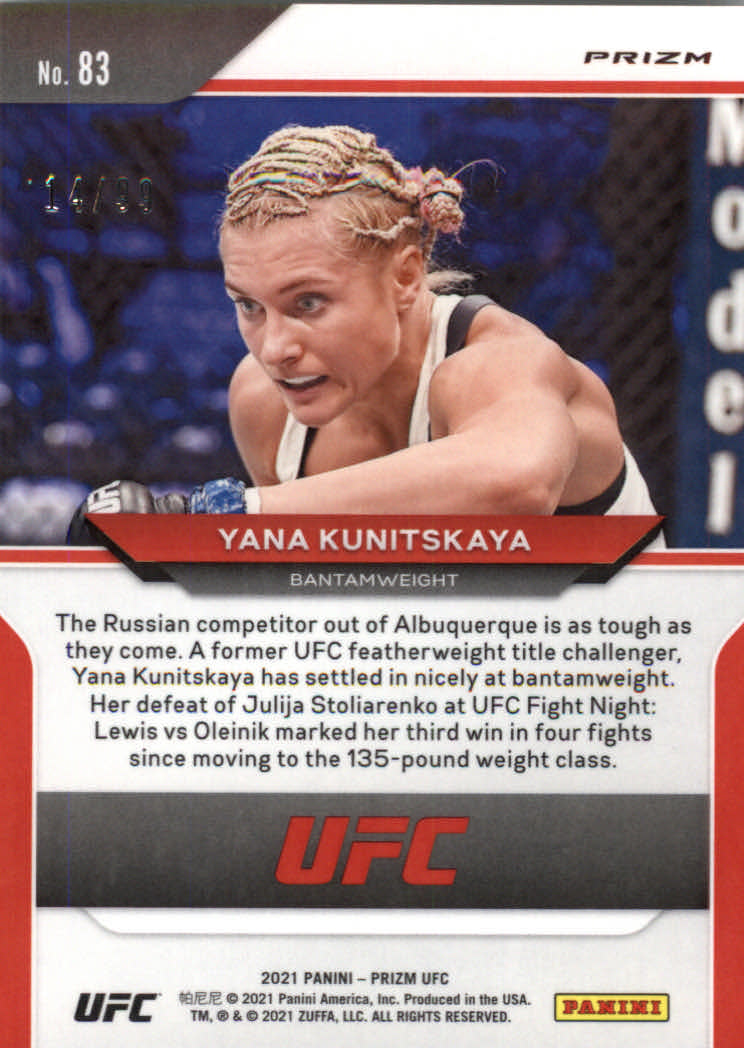 2021 Panini Prizm UFC Prizms Premium Box Set Trading Cards Card Pick (Inserts) - Picture 111 of 269