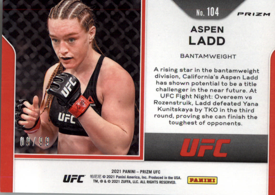 2021 Panini Prizm UFC Prizms Premium Box Set Trading Cards Card Pick (Inserts) - Picture 139 of 269