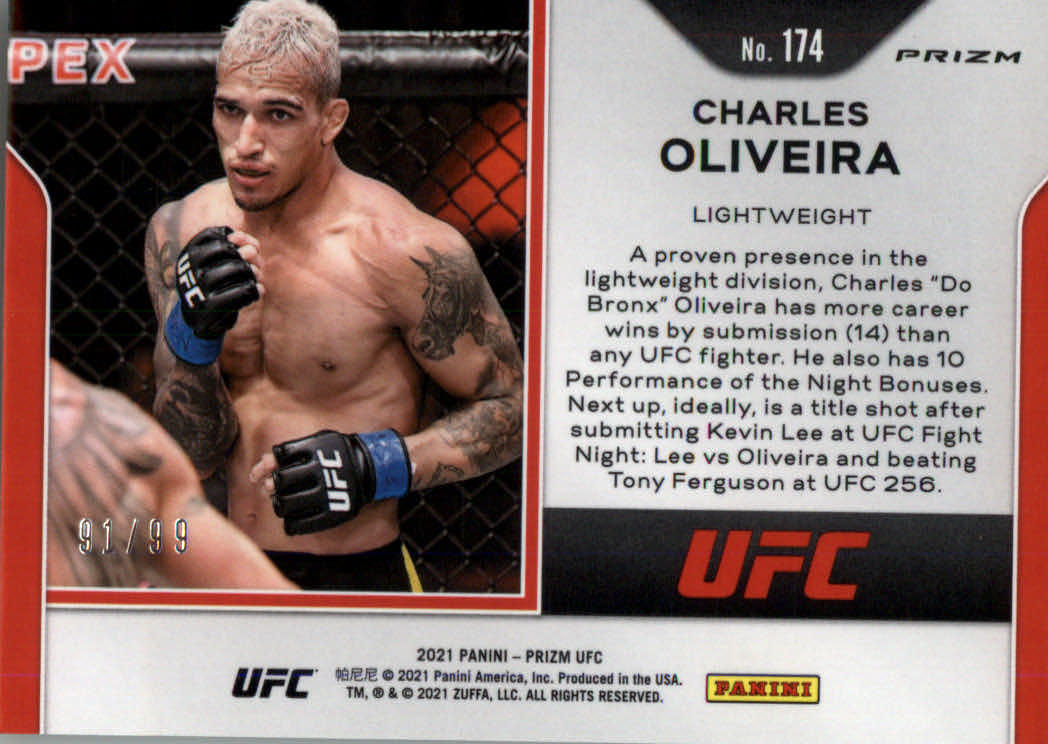 2021 Panini Prizm UFC Prizms Premium Box Set Trading Cards Card Pick (Inserts) - Picture 239 of 269