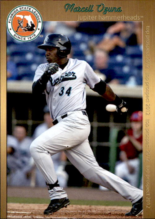 2012 Florida State League Prospects Grandstand #18 Marcell Ozuna