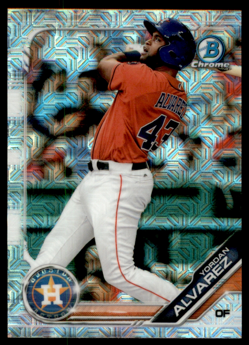 2019 Bowman Chrome Prospects #BCP123 Yordan Alvarez on Fanatics