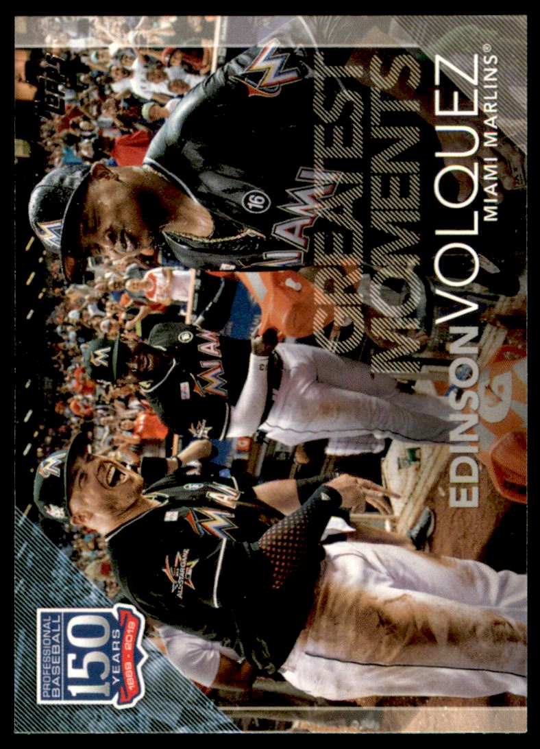 2019 Topps 150 Years of Professional Baseball Greatest Moments #GM24 Edinson Volquez