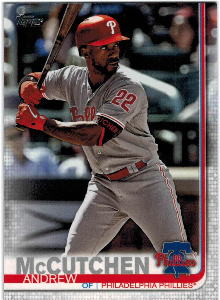 Andrew McCutchen 2019 Bowman Platinum - #64 - Philadelphia Phillies