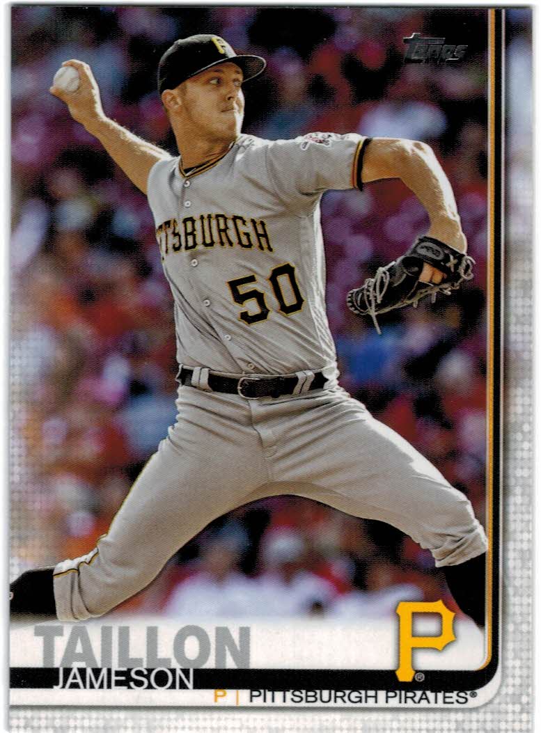  2020 Topps Gold Star #240 Jameson Taillon - Pittsburgh