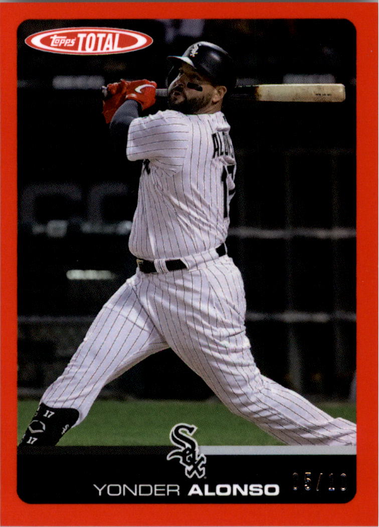 2019 Topps Total Red #164A Yonder Alonso