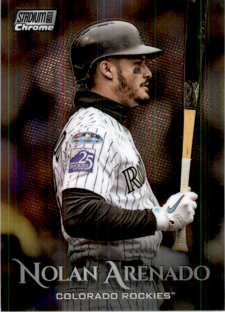 2019 Stadium Club Chrome #SCC77 Nolan Arenado