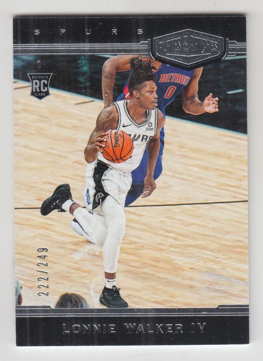 2018-19 Panini Chronicles #392 Lonnie Walker IV/Plates and Patches