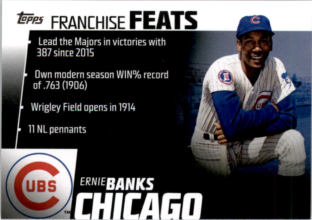 2019 Topps Franchise Feats #FF6 Ernie Banks
