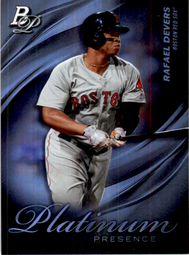 2019 Bowman Platinum Platinum Presence #PP14 Rafael Devers
