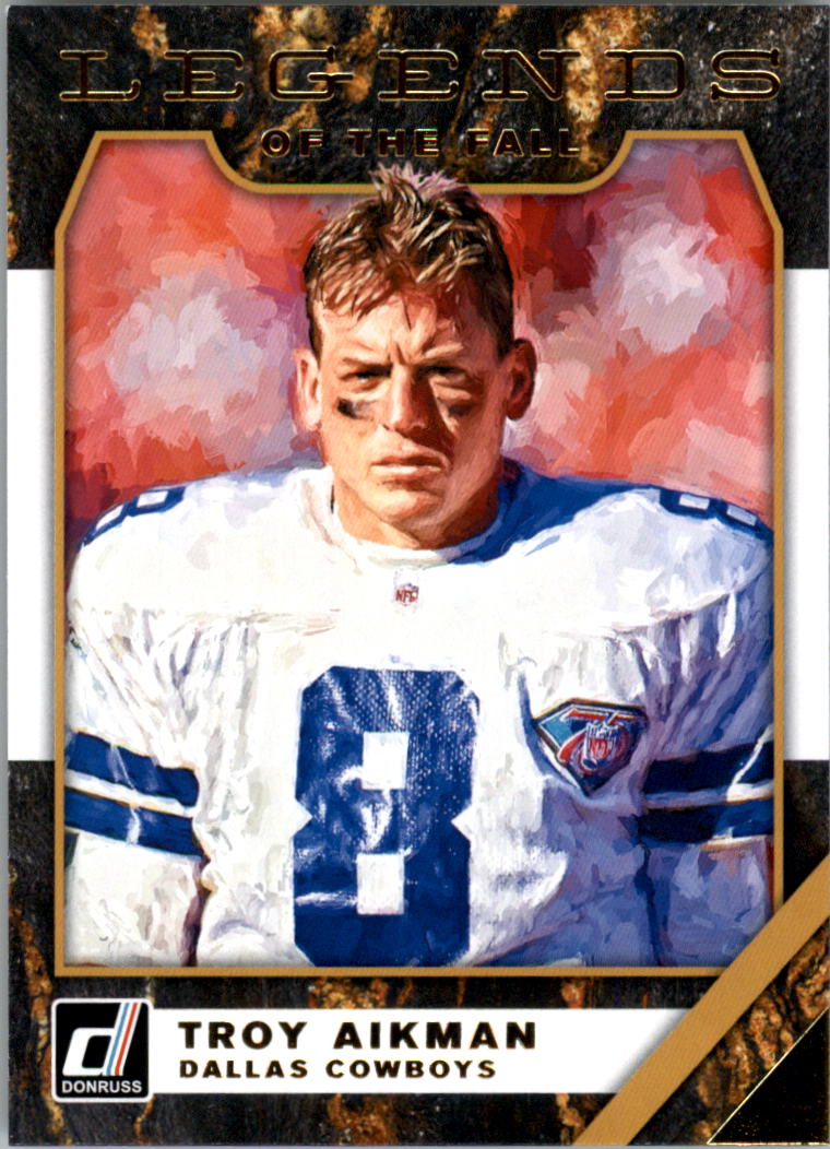 2019 Donruss Legends of the Fall #15 Troy Aikman