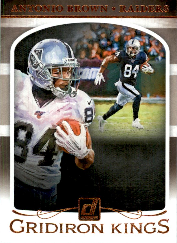 2019 Donruss Gridiron Kings #3 Antonio Brown