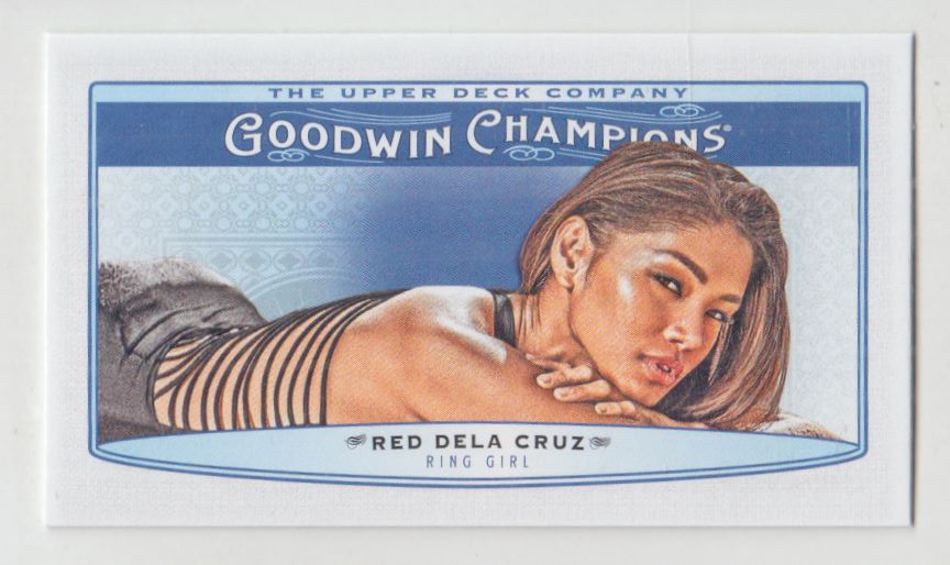 2019 Upper Deck Goodwin Champions Mini #89 Red Dela Cruz