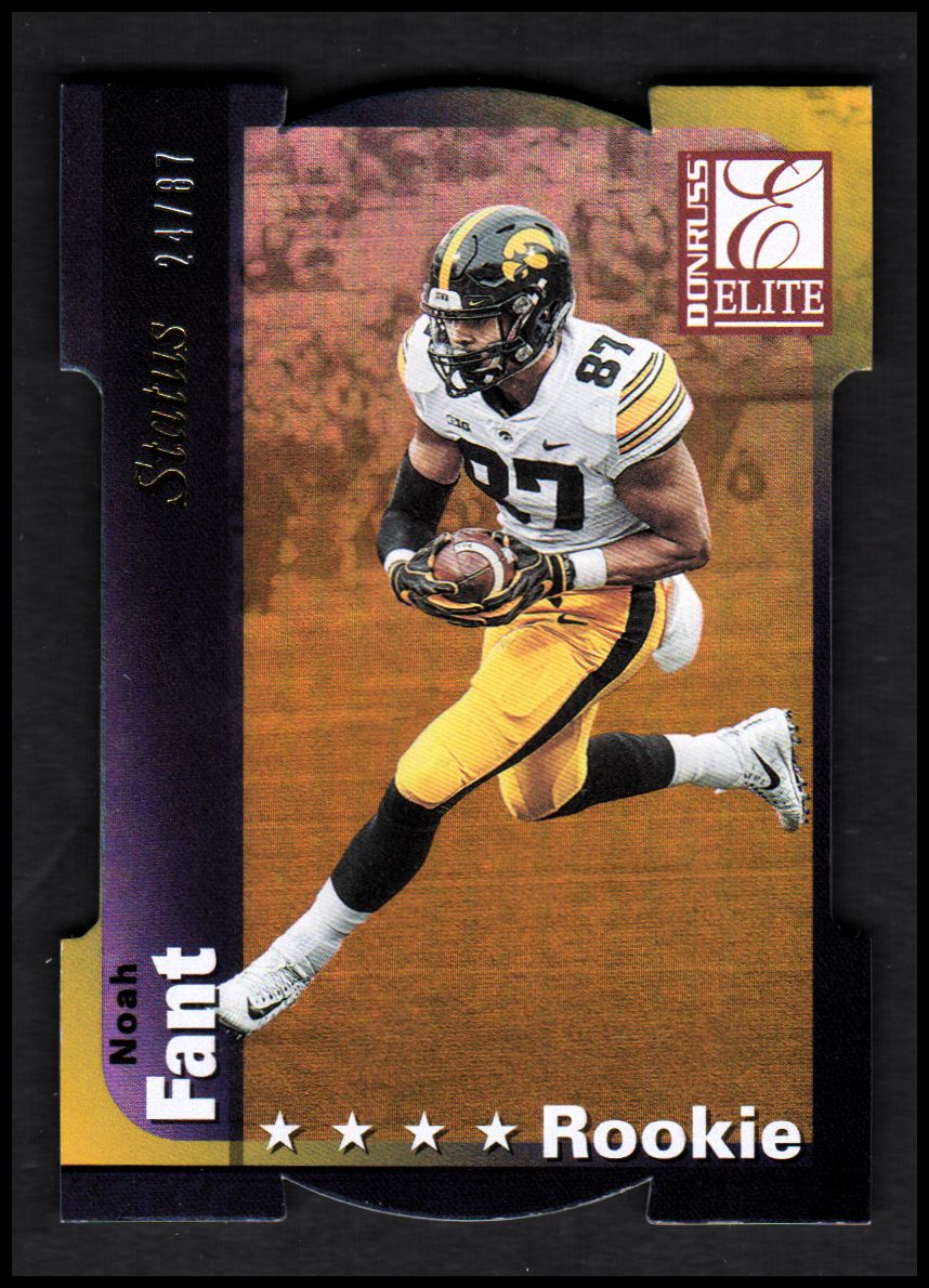 : 2019 Absolute Absolute Rookie Materials #33 Noah Fant