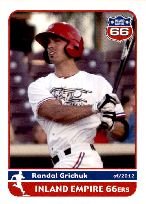 2012 Inland Empire 66ers Grandstand #15 Randal Grichuk