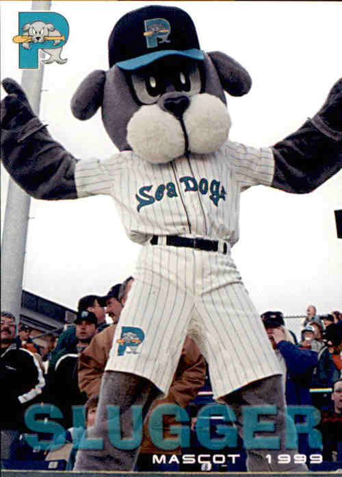 1999 Portland Sea Dogs Grandstand #30 Slugger the Sea Dog MASCOT - NM