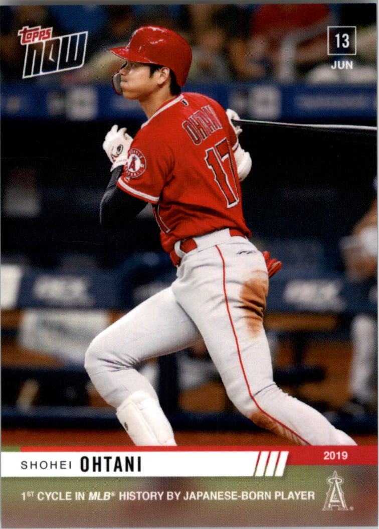 2019 Topps Now 371 Shohei Ohtani/3355* NMMT