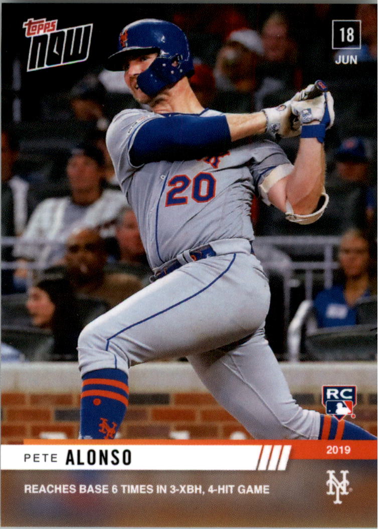2019 Topps Now #392 Pete Alonso/630*
