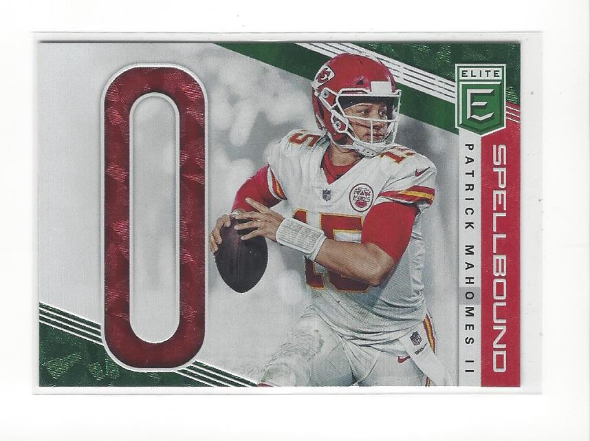 Patrick Mahomes II 2018 Score Signal Callers Football Card #16