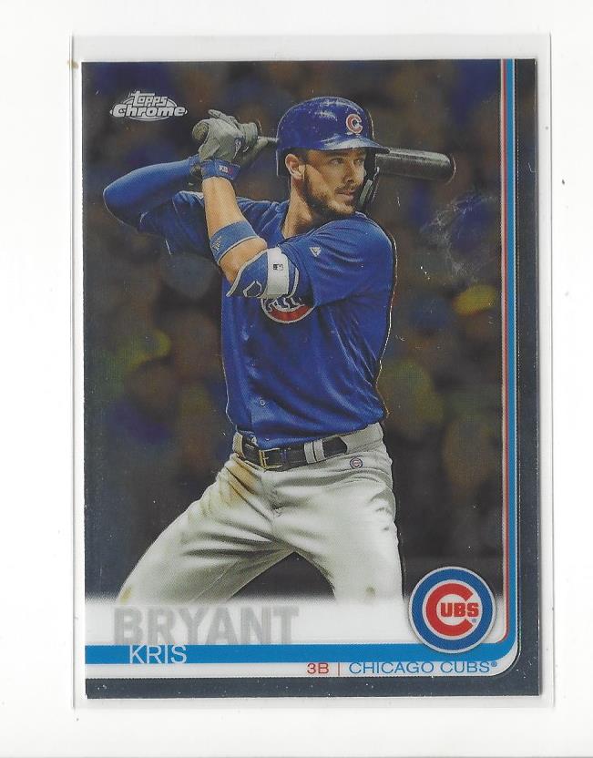 2019 Topps Chrome #25 Kris Bryant