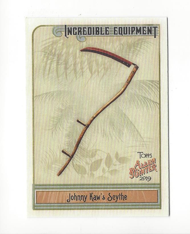 2019 Topps Allen and Ginter Baseball Incredible Equipment Singles - You Choose