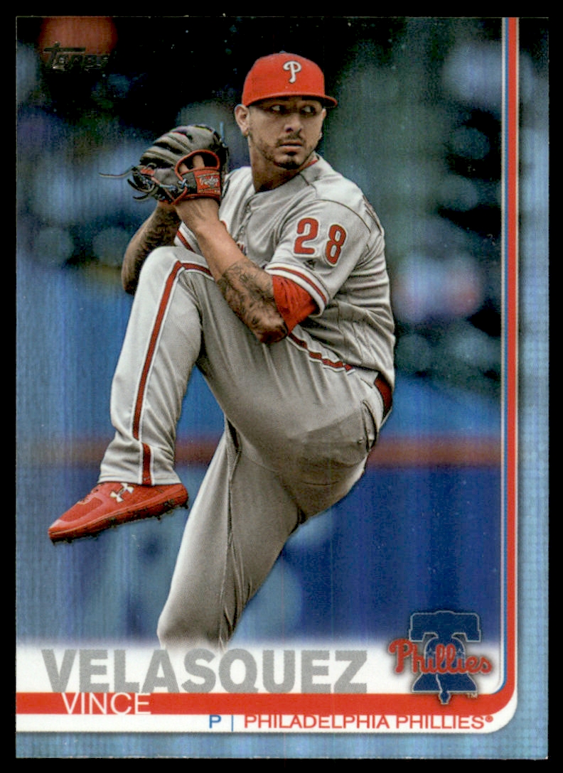 2019 Topps Series 2 Rainbow Foil #480 Vince Velasquez