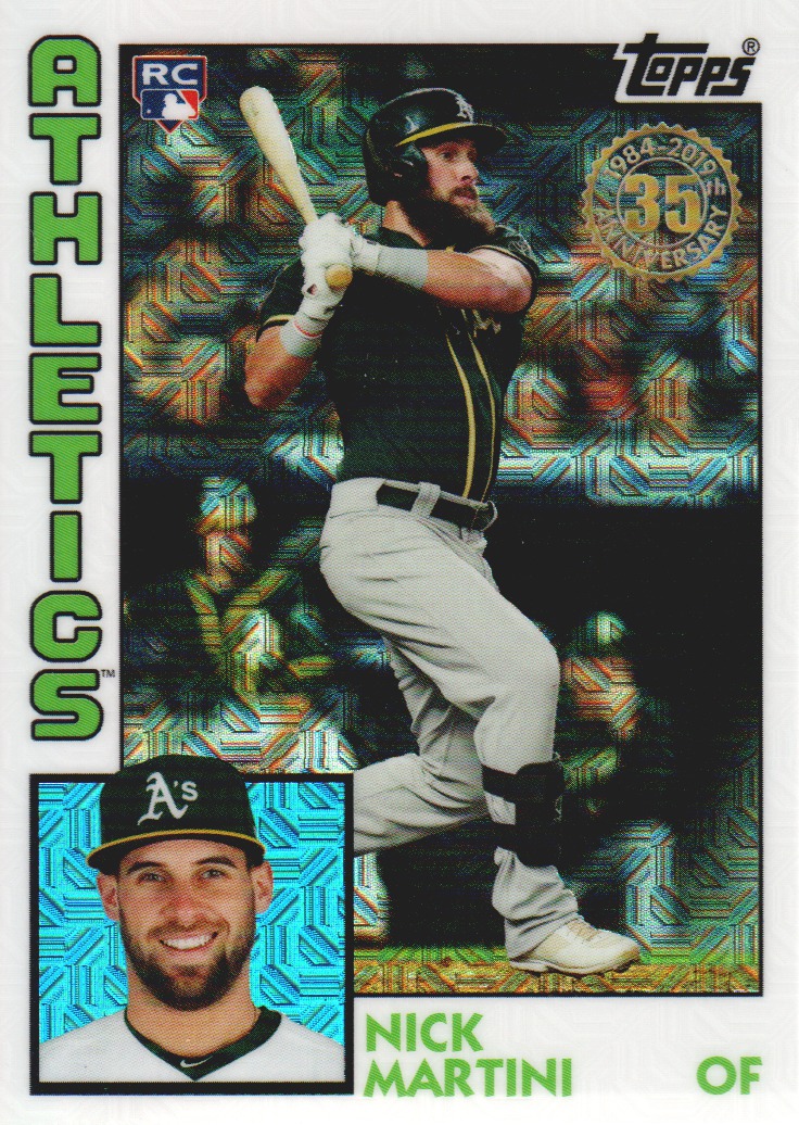 2019 Topps '84 Topps Silver Pack Chrome Series 2 #T8429 Nick Martini