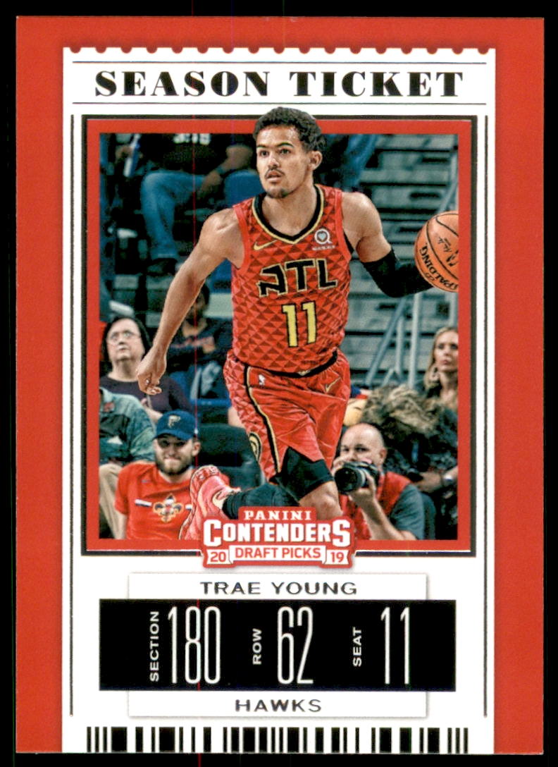 2019-20 Panini Contenders Draft Picks Variations #49 Trae Young