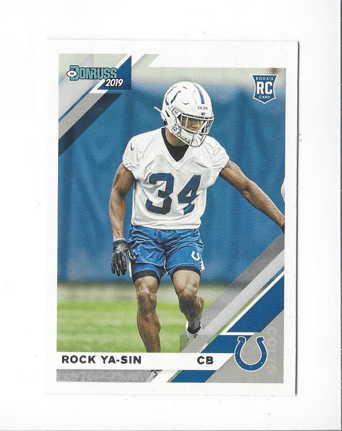 2019 Donruss #266 Rock Ya-Sin RC