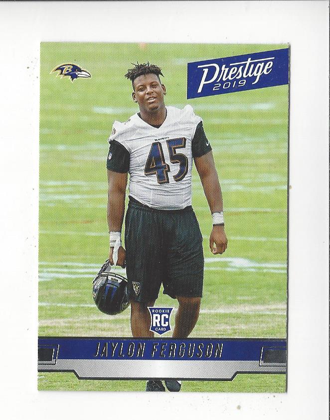 2019 Prestige #248 Jaylon Ferguson RC