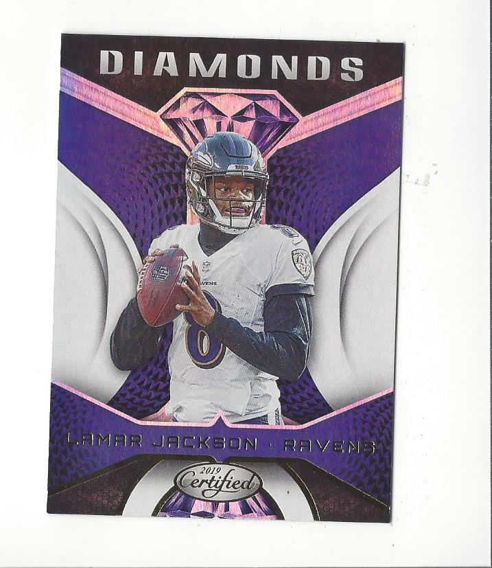 2019 Certified Diamonds #3 Lamar Jackson