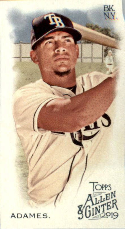 2019 Topps Allen and Ginter Mini A and G Back #94 Willy Adames