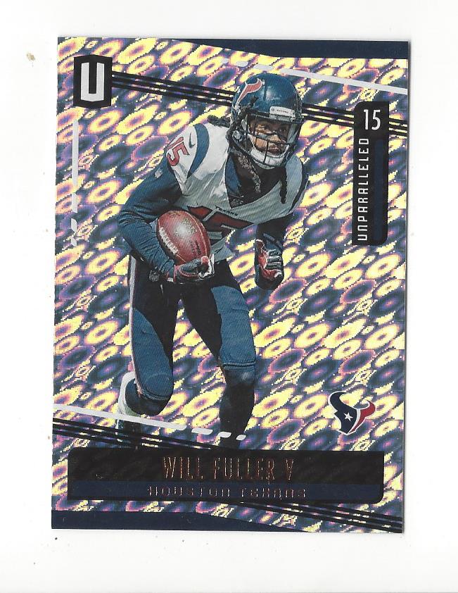 2019 Panini Unparalleled Flight #71 Will Fuller V