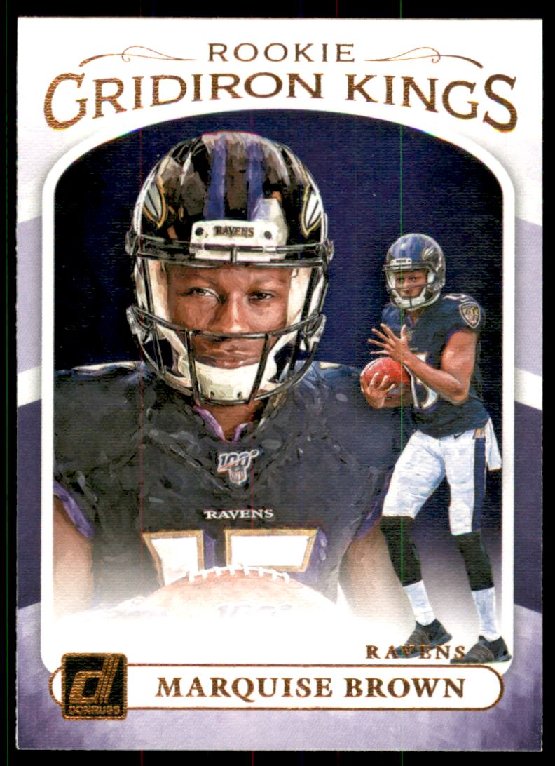 2019 Donruss Rookie Gridiron Kings #11 Marquise Brown