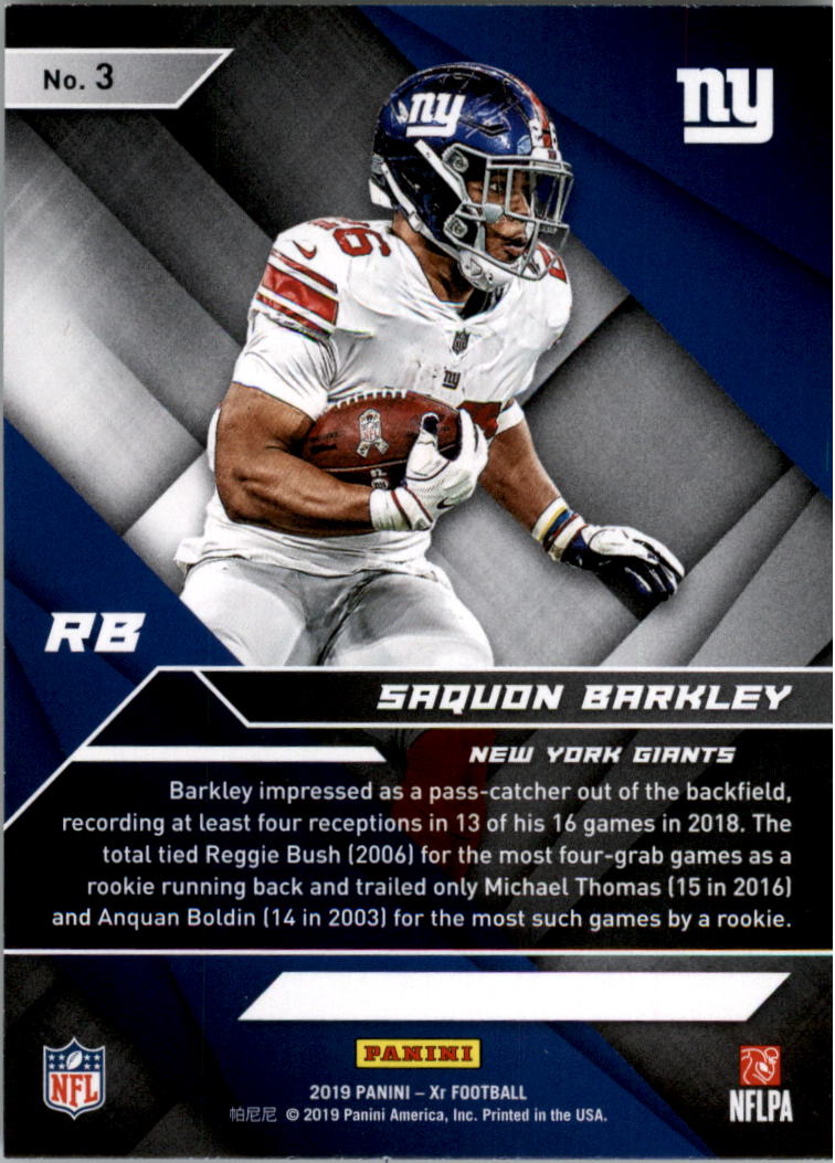 : 2021 Donruss #79 Saquon Barkley New York Giants NM-MT