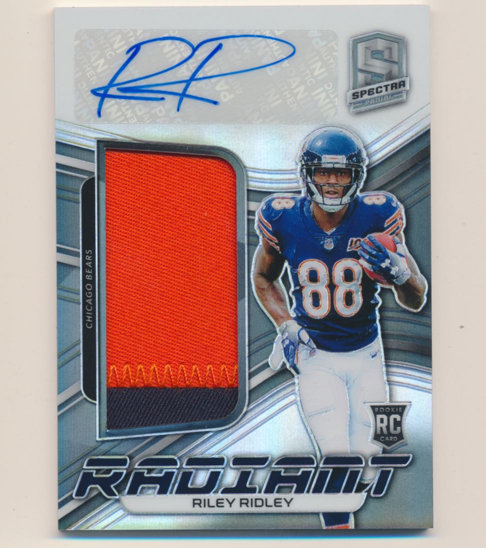 2019 Panini Spectra Radiant Rookie Patch Signatures #14 Benny