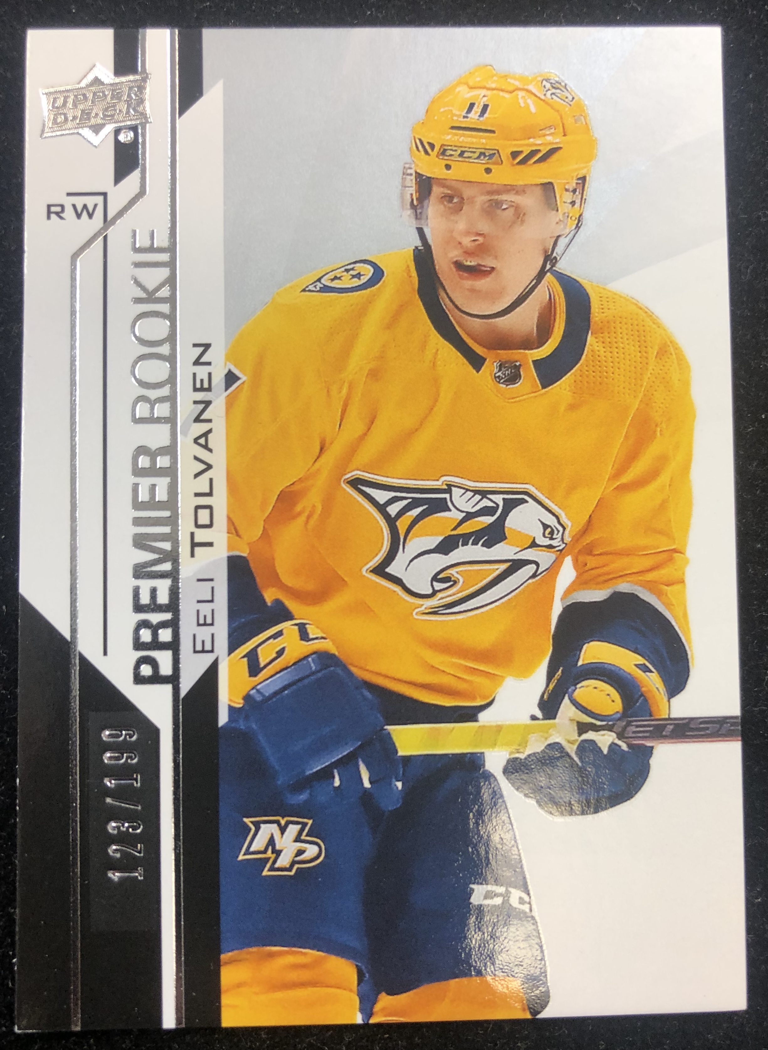 2018-19 Upper Deck Premier #95 Eeli Tolvanen RC