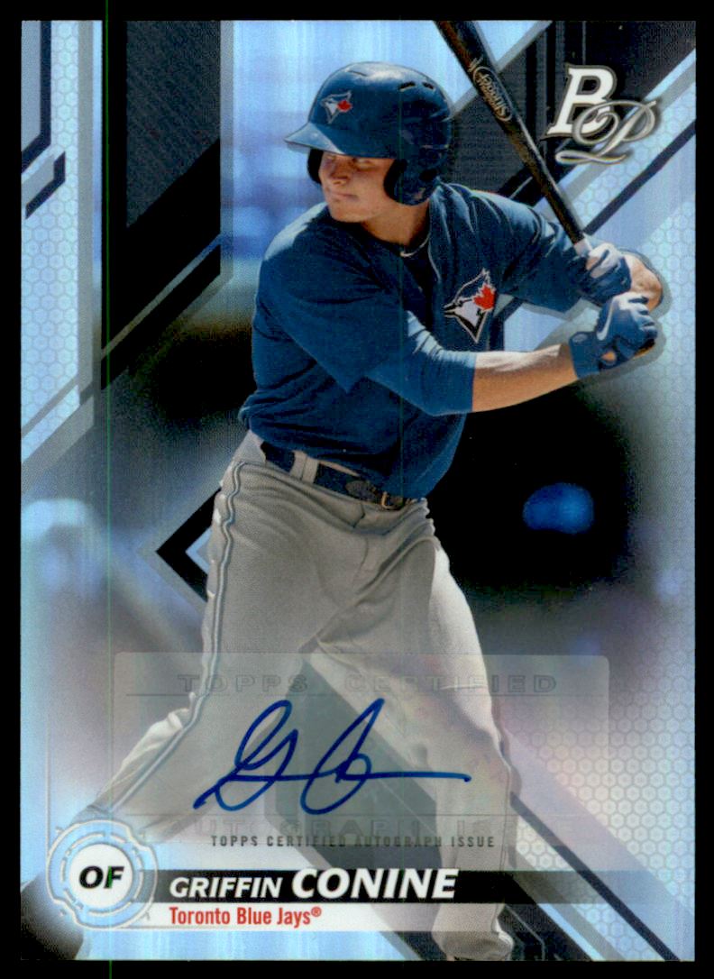 2019 Bowman Platinum Top Prospect Autographs #TOP42 Griffin Conine